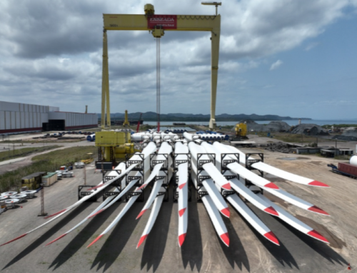 Rota logística estratégica de grandes componentes eólicos é reaberta na Bahia